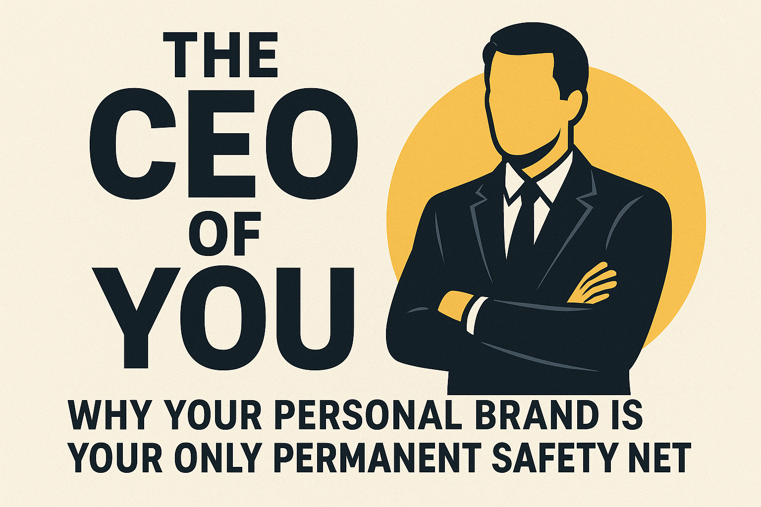 The CEO of You: Why Your Personal Brand is Your Only Permanent Safety Net