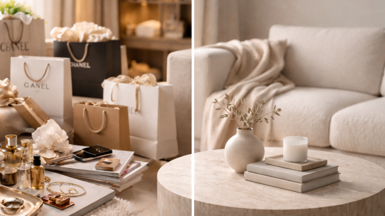 Illustration representing modern luxury defined by simplicity and effortless experience