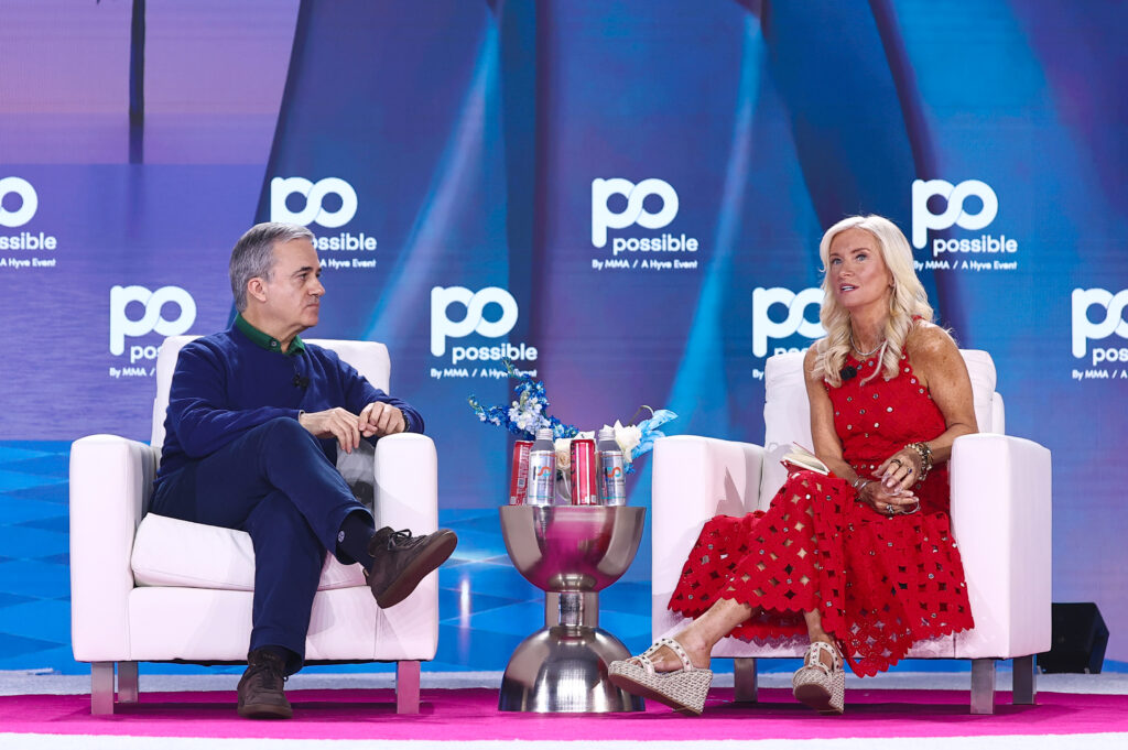 Panel discussion on marketing and AI at the POSSIBLE 2026 conference
