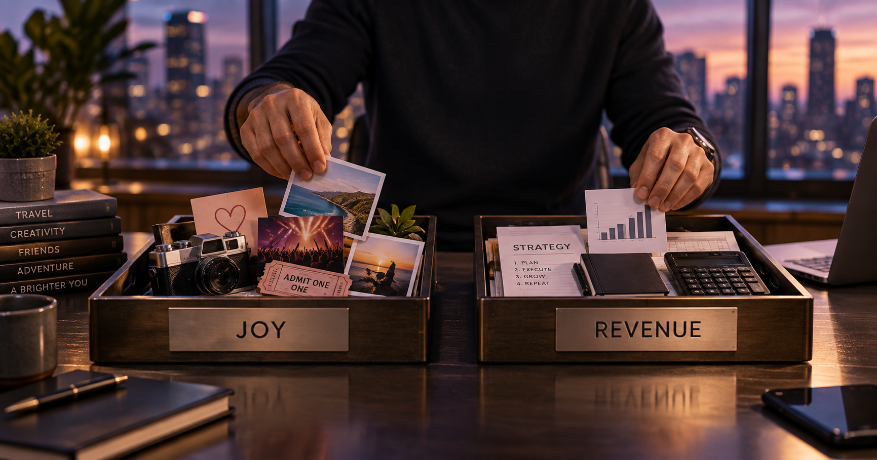 The Two Buckets: Separating Joy From Revenue as an Operator